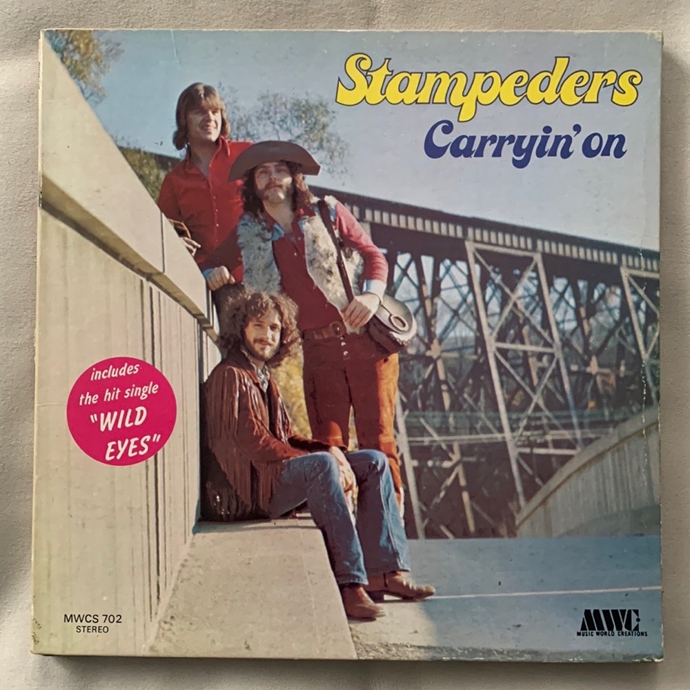 Stampeders - Carryin’ on Original Vinyl Record